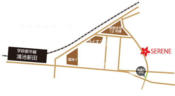 セリーヌの地図